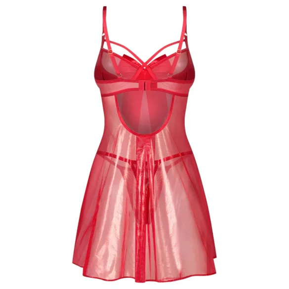 Obsessive Gifty - babydoll och trosa set (röd)