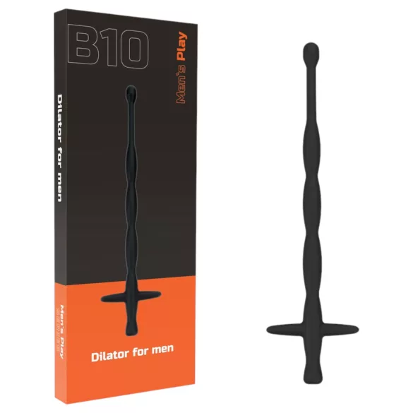 Men's Play - dilator för män - silikon - svart