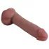 Erospace Natural Play - silikon-dildo 24 cm (hudfärgad)