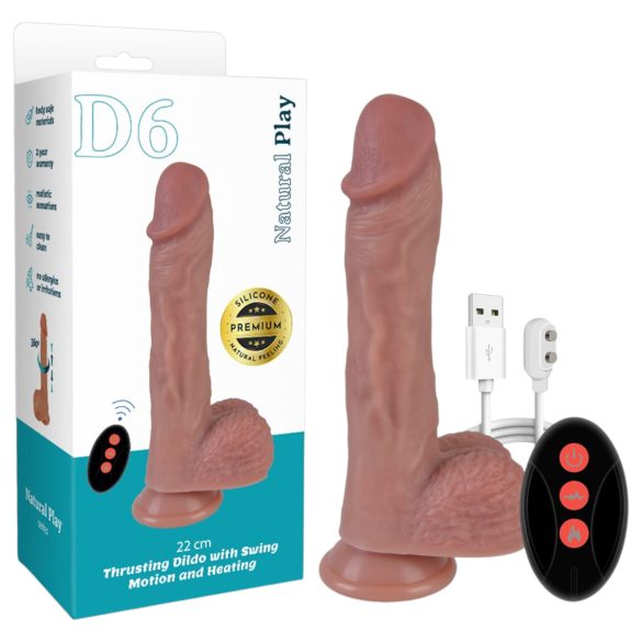 Natural Play - roterande vibrator (naturlig)