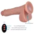 Erospace Natural Play - realistisk stöt- och roterande vibrator (hudfärgad)