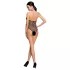 Passion BS087 - nätbody - transparent - svart - S-L