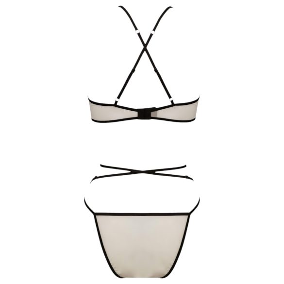 Passion Chika - BH-set (krämfärgad) - L/XL