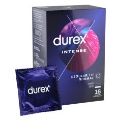 Durex Intense - kondom - räfflad och prickig - 16 st