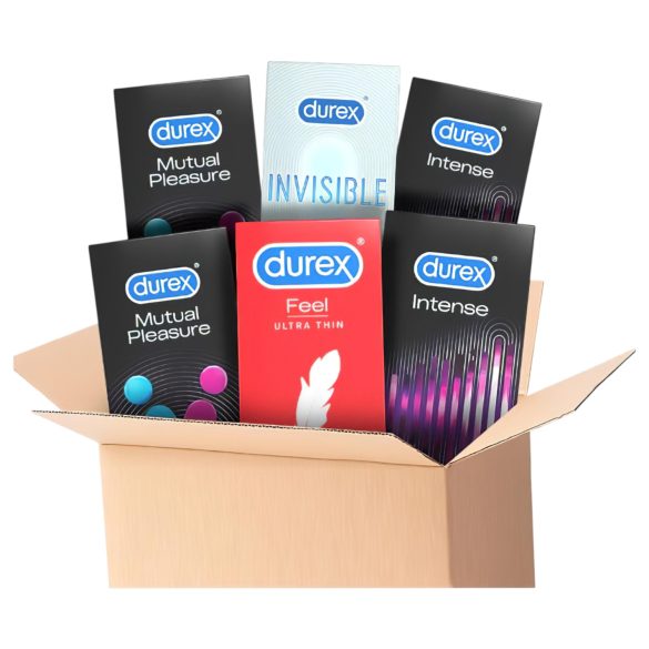 Durex Premium - extra njutning kondompaket (6x10 st)