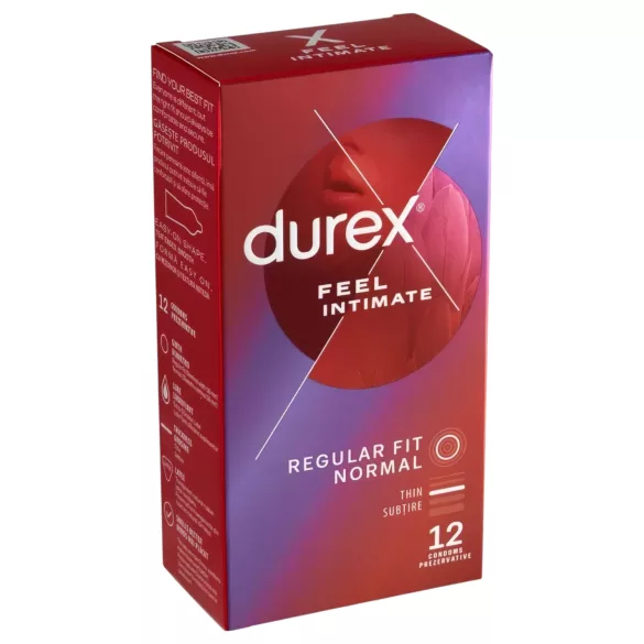 Durex Feel Intimate - tunn kondom - 2x12 st