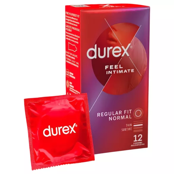 Durex Feel Intimate - tunn kondom - 2x12 st