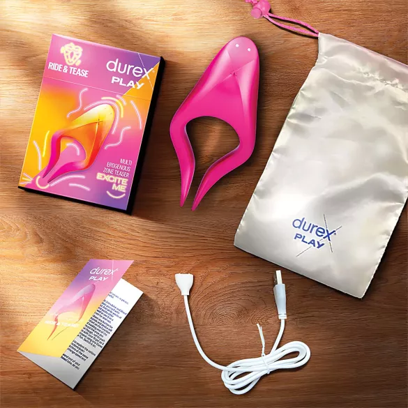 Durex Tease & Ride - Klitorisvibrator - Rosa