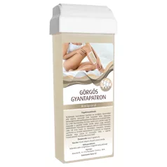Vaxpatron - bred rollerhuvud - med talkpuder - 100ml