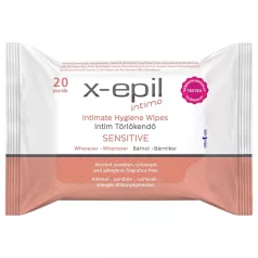X-Epil Intimo Sensitive - intimservetter - skonsam - 20 st