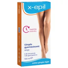 X-Epil - vaxrulleset - gul