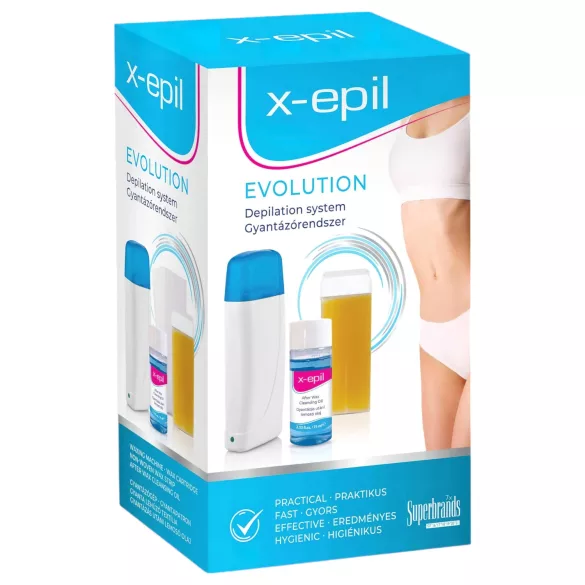 X-Epil Evolution - vaxningsset - komplett set