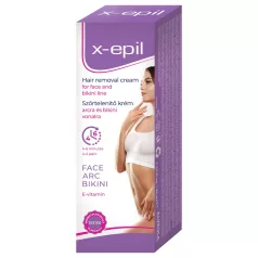 X-Epil - hårborttagningskräm ansikte/bikinilinje - 40ml