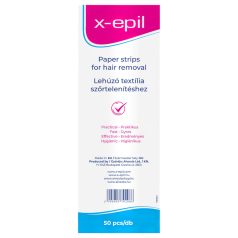X-Epil - Avdragbara tygremsor (50 st)