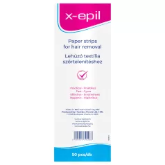 X-Epil - vaxremsor för hårborttagning - textil - 50 st