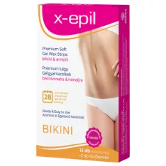 X-Epil - vaxremsor för bikini och armhåla - 12 st