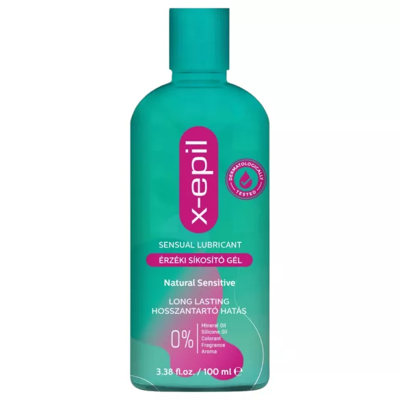 X-Epil - glidmedel - känslig hud - naturlig - 100ml