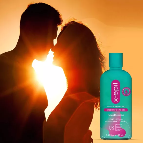 X-Epil - glidmedel - känslig hud - naturlig - 100ml