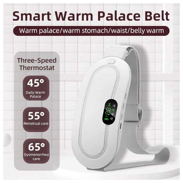 EMS - mensbältemassagerare - återuppladdningsbar - vit