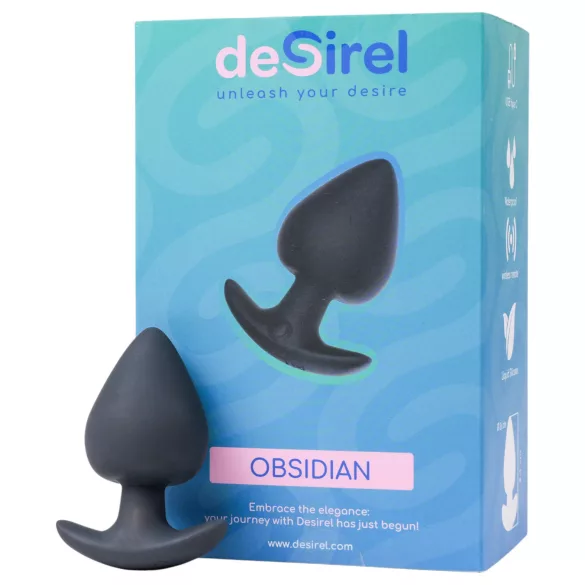 Desirel Obsidian - App-styrd analvibrator (svart)
