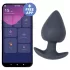 Desirel Obsidian - App-styrd analvibrator (svart)