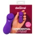 Desirel Confidential - bärbar appstyrd vibrator-trosa (lila)