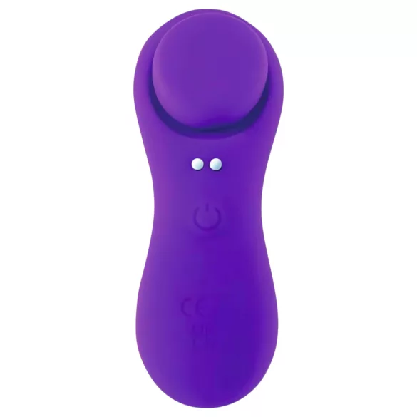 Desirel Confidential - bärbar appstyrd vibrator-trosa (lila)
