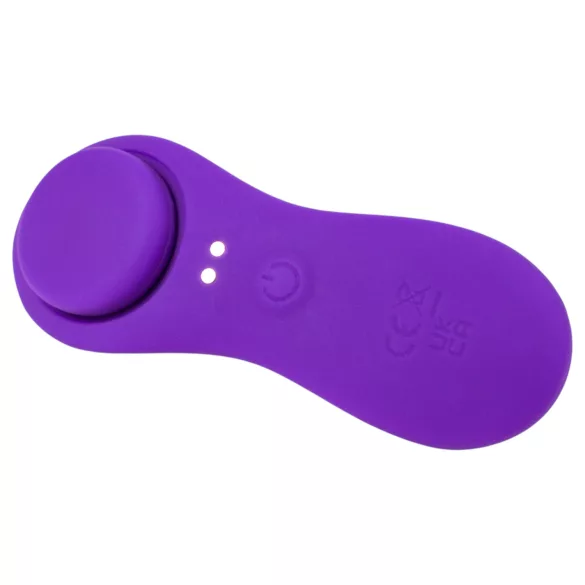 Desirel Confidential - bärbar appstyrd vibrator-trosa (lila)