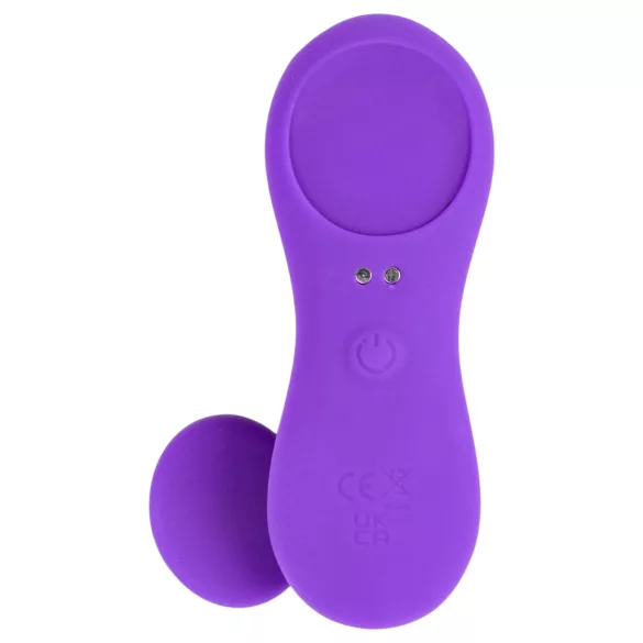 Desirel Confidential - bärbar appstyrd vibrator-trosa (lila)