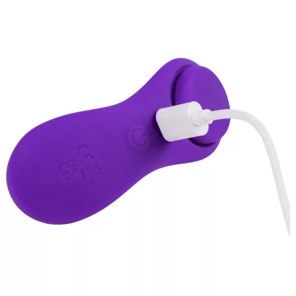 Desirel Confidential - bärbar appstyrd vibrator-trosa (lila)