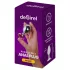 Desirel - analplugg - rosa ädelsten - silver/rosa - M