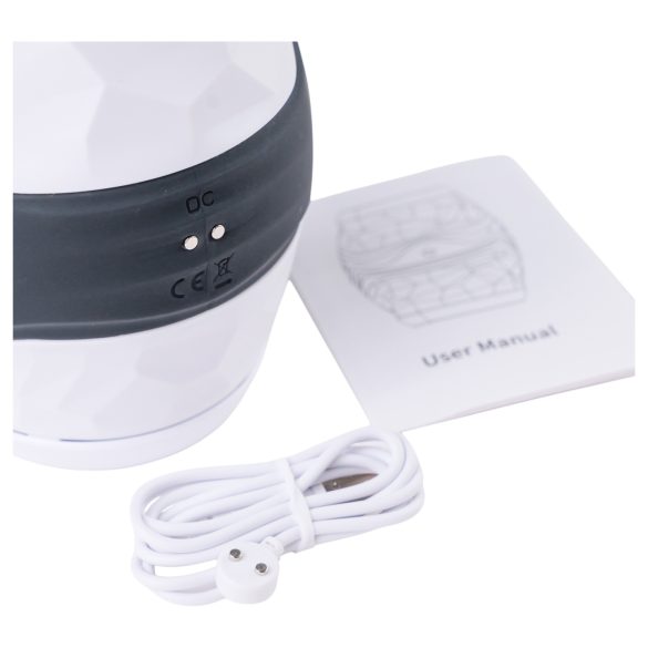 Desirel Grip Master - klämstark masturbator (grå)