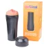 Desirel True Touch - realistisk vibratorficka - natur/svart