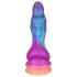OgazR - lysande drakeldildo - 22cm (lila-rosa)