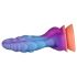 OgazR - lysande drakeldildo - 22cm (lila-rosa)