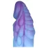 OgazR - dildo drakdesign lysande - silikon lila rosa 22cm