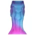 OgazR - dildo drakdesign lysande - silikon lila rosa 22cm