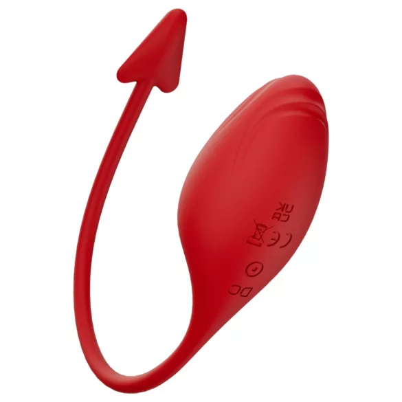 Funny Me - App-styrt vibratorägg (röd)