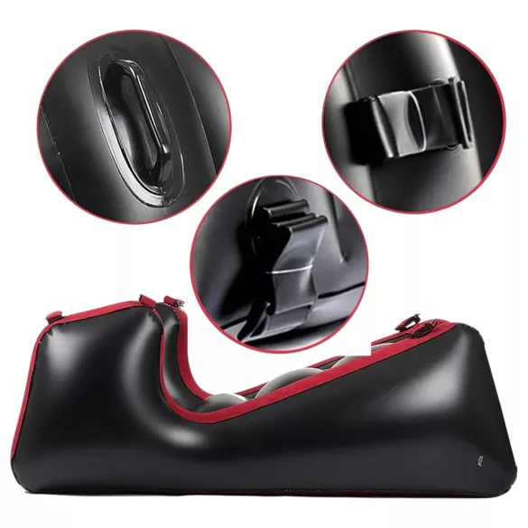 Desirel Magic Pillow - uppblåsbar sexsoffa för sexställningar (röd)