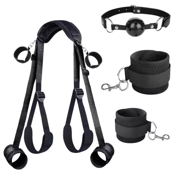 Lonely - BDSM handbojor set - svart