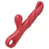 Monster Fuck - Vibrator med klitorisarm och tentakler - Röd