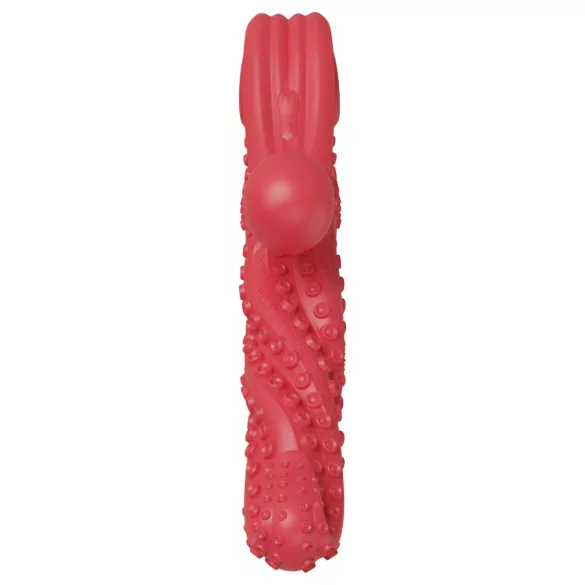 Monster Fuck - Vibrator med klitorisarm och tentakler - Röd