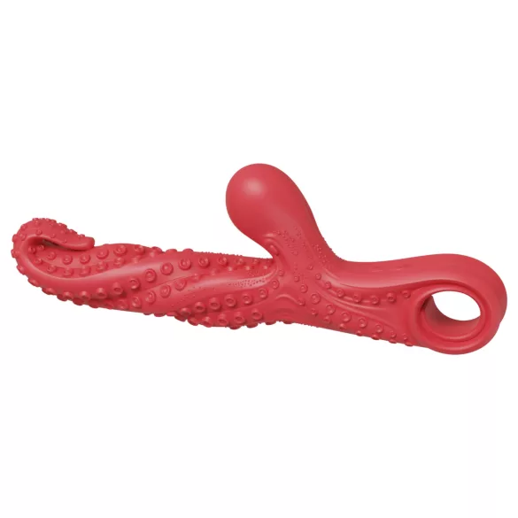 Monster Fuck - Vibrator med klitorisarm och tentakler - Röd