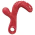 Monster Fuck - Vibrator med klitorisarm och tentakler - Röd