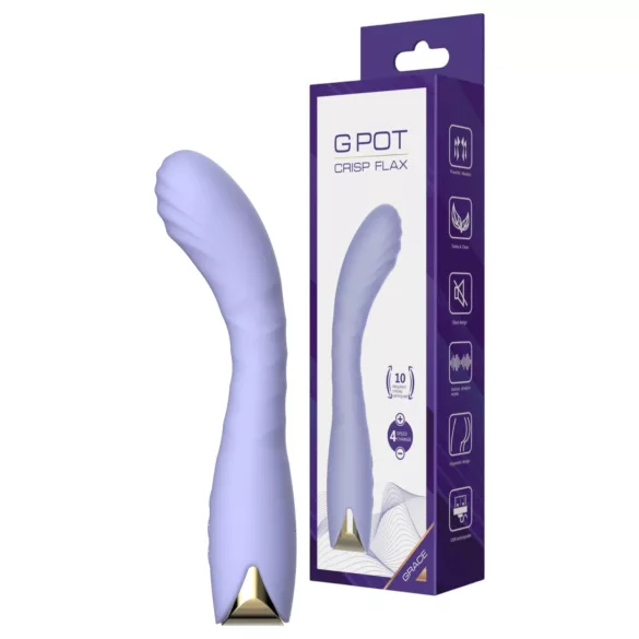 Biu-Biu - G-punkt vibrator böjd - lila