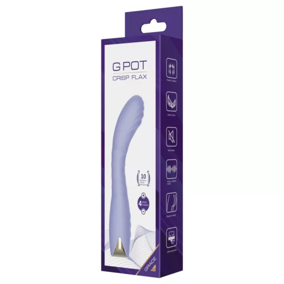 Biu-Biu - G-punkt vibrator böjd - lila