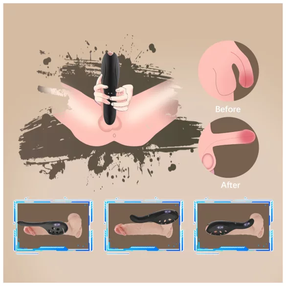 Biu-Biu - penisvibrator - svart