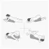 Magic Pillow - Sexkudde med dildo hållare - memory foam - rosa