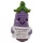 Positiv aubergine - dildo stickad design - lila