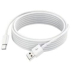 USB - laddningskabel - Typ-C - vit